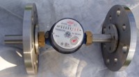  a precise water meter 1/2" with special fittings for leakage flow